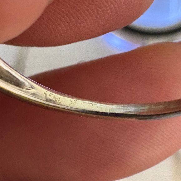 Zales 1ct T.W. Diamond Double Square Halo Twisted Shank Scroll Basket Ring 10K - Picture 9 of 11